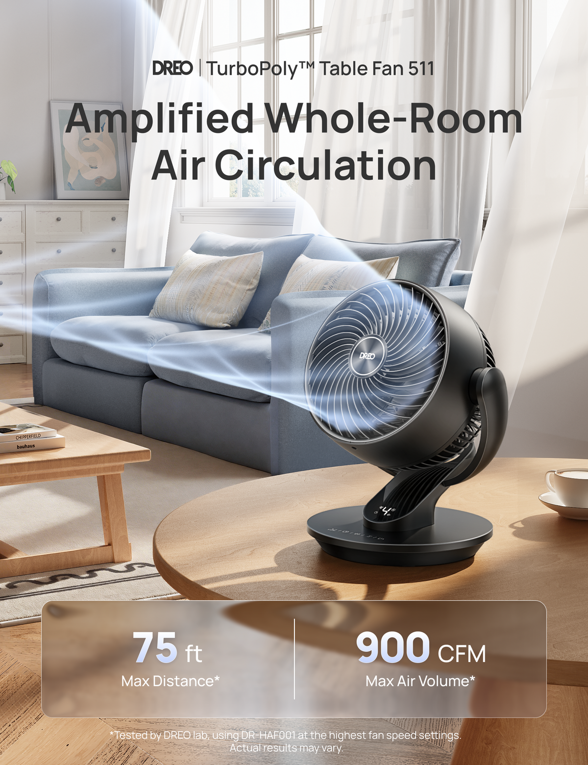TurboPoly™ Table Fan 511