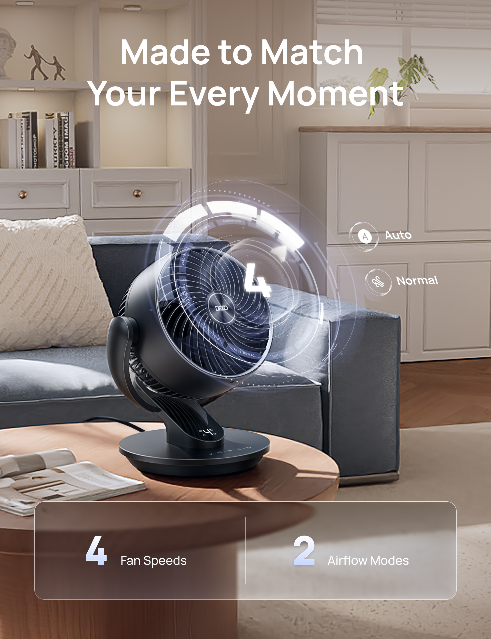 TurboPoly™ Table Fan 511
