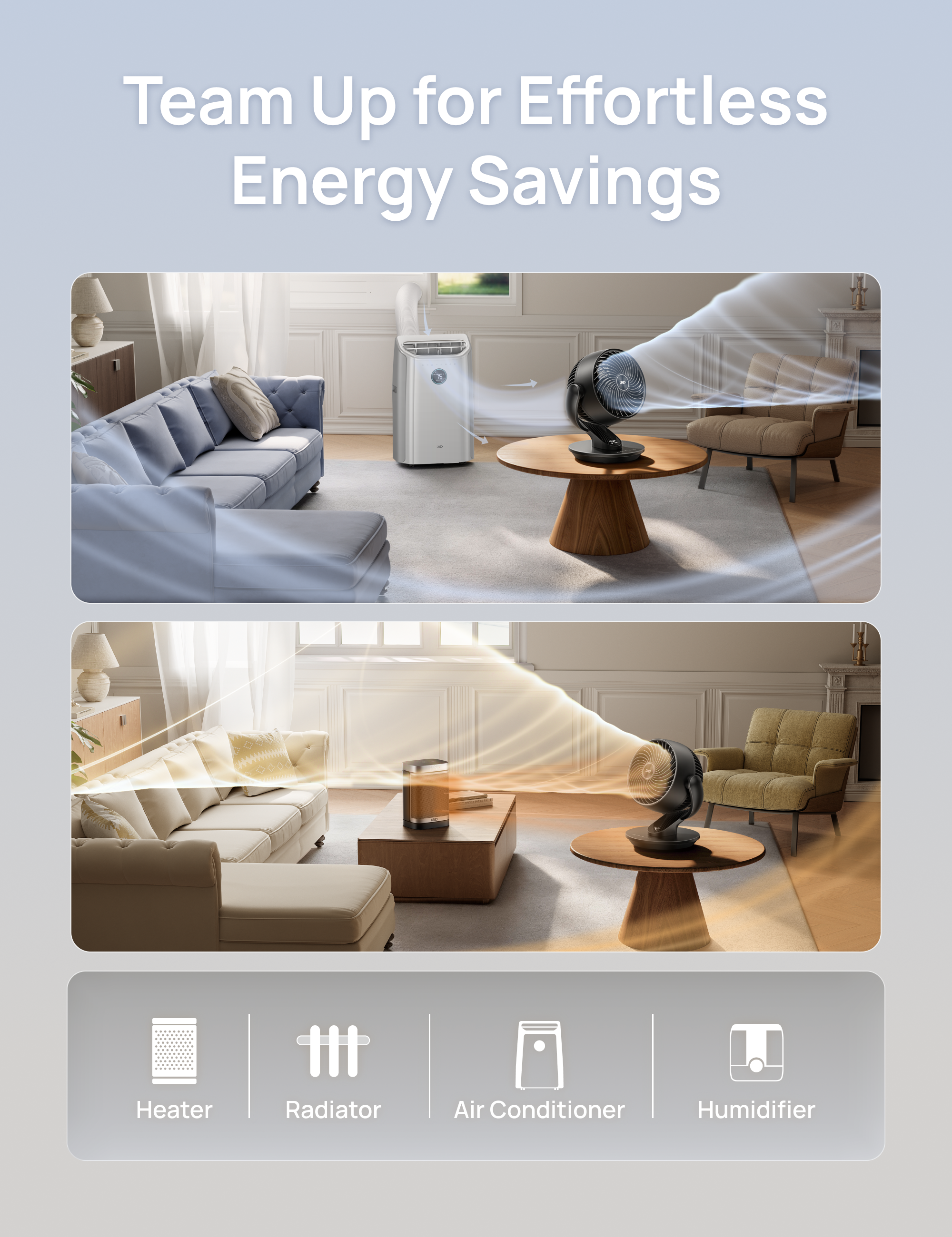TurboPoly™ Table Fan 511