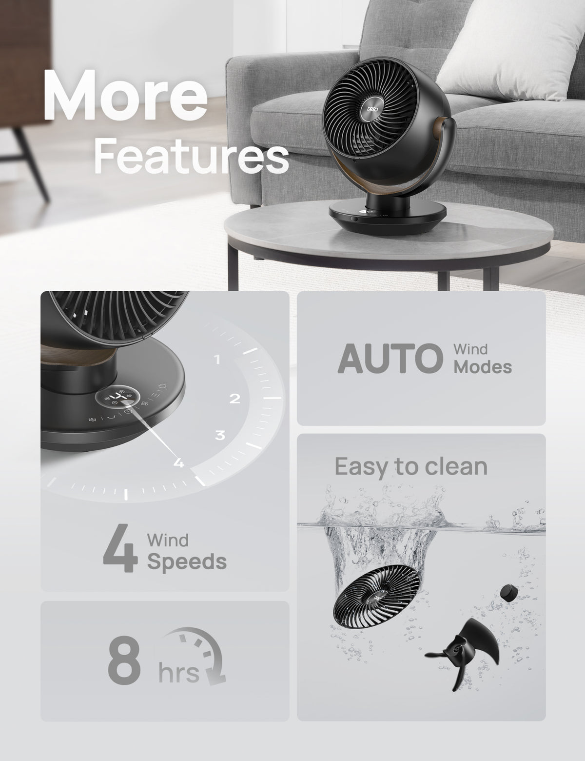 TurboPoly™ Table Fan 315