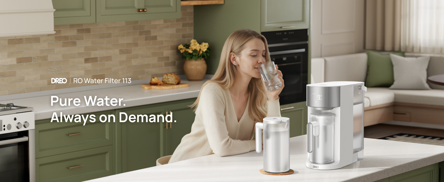 Pure Water.
Always on Demand.