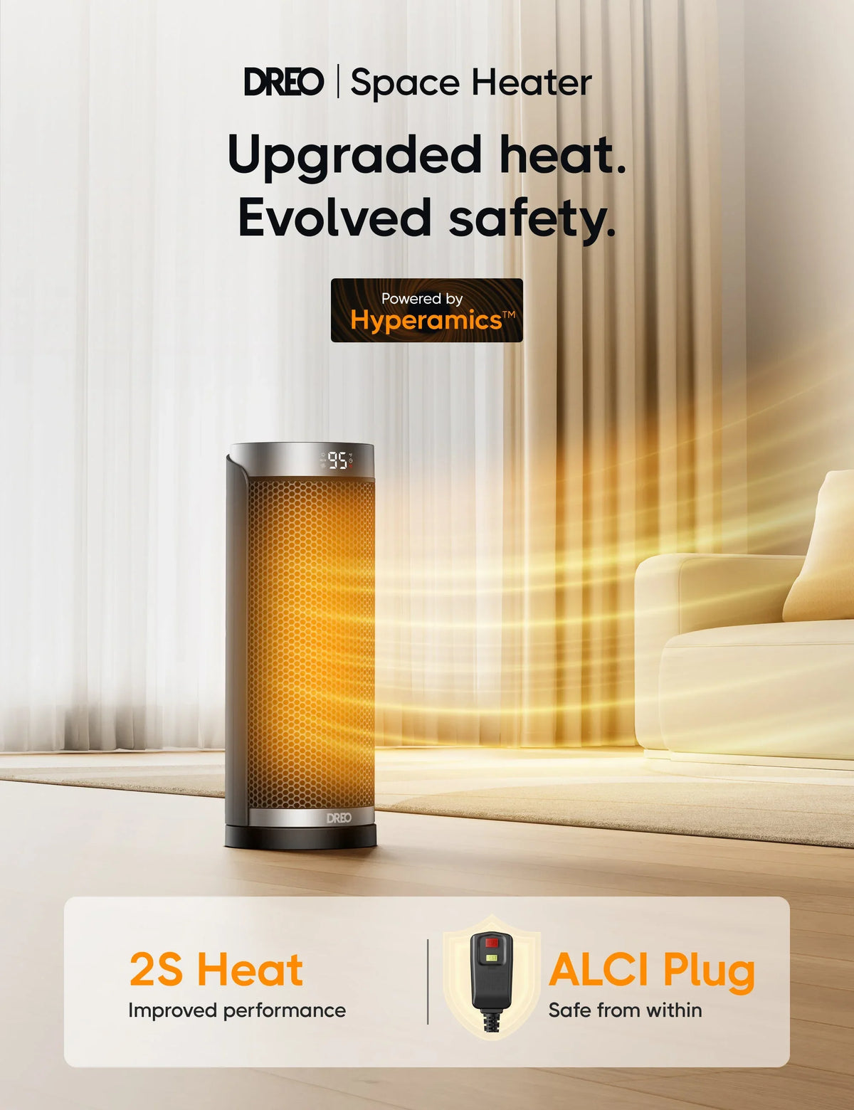 Space Heater Solaris Slim H3 (ALCI) - DREO