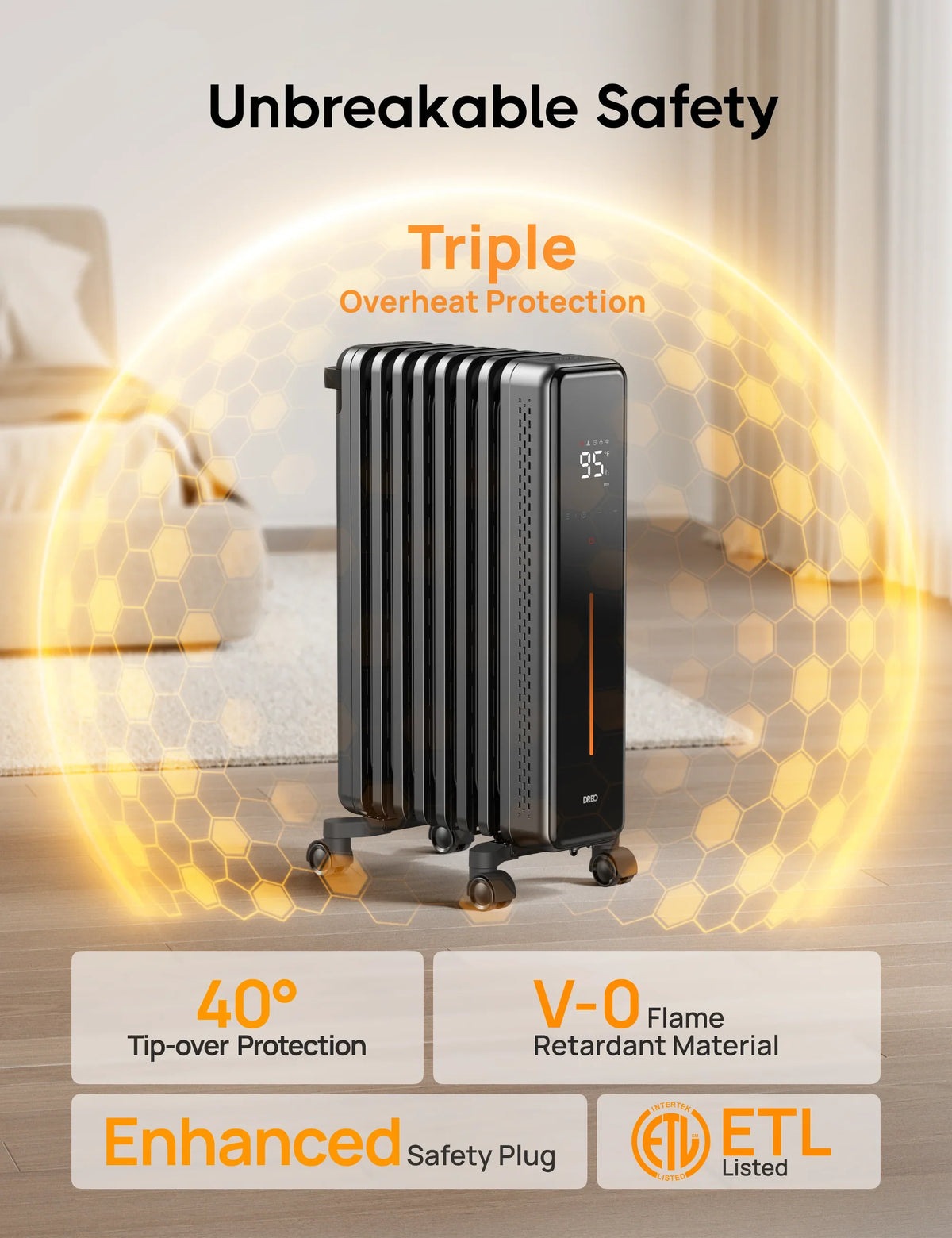 Radiator Heater OH521 - DREO